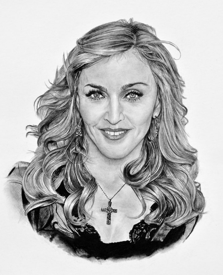Portrét Madonny